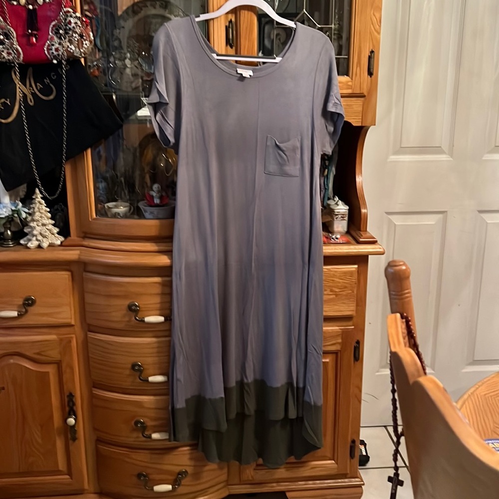 High low Dipped Style Dress S